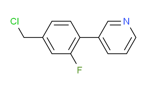 AM101762 | 1214349-16-2 | 3-(4-(Chloromethyl)-2-fluorophenyl)pyridine