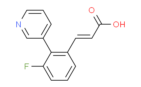 AM101765 | 1214791-03-3 | (E)-3-(3-Fluoro-2-(pyridin-3-yl)phenyl)acrylic acid