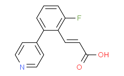 AM101766 | 1214791-05-5 | (E)-3-(2-Fluoro-6-(pyridin-4-yl)phenyl)acrylic acid