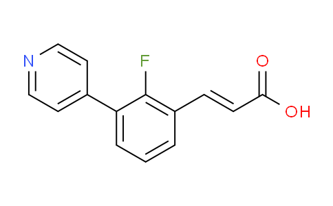 AM101768 | 1214791-26-0 | (E)-3-(2-Fluoro-3-(pyridin-4-yl)phenyl)acrylic acid