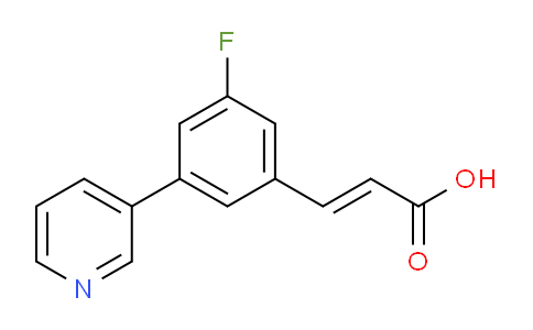 AM101772 | 1214791-06-6 | (E)-3-(3-Fluoro-5-(pyridin-3-yl)phenyl)acrylic acid