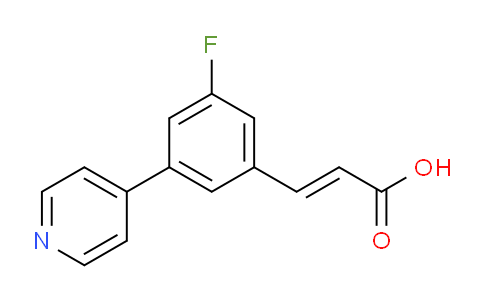 AM101773 | 1214791-07-7 | (E)-3-(3-Fluoro-5-(pyridin-4-yl)phenyl)acrylic acid