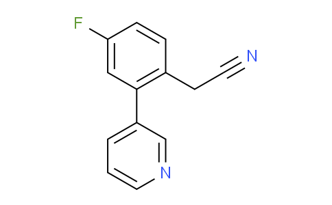 AM101808 | 1214375-49-1 | 2-(4-Fluoro-2-(pyridin-3-yl)phenyl)acetonitrile