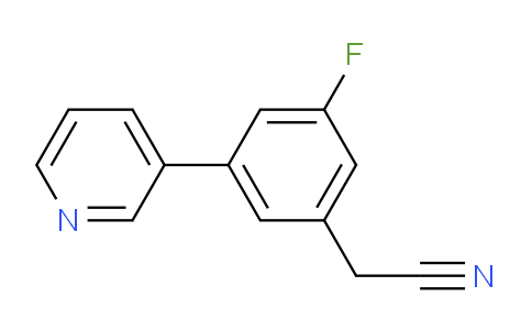 AM101814 | 1214391-71-5 | 2-(3-Fluoro-5-(pyridin-3-yl)phenyl)acetonitrile