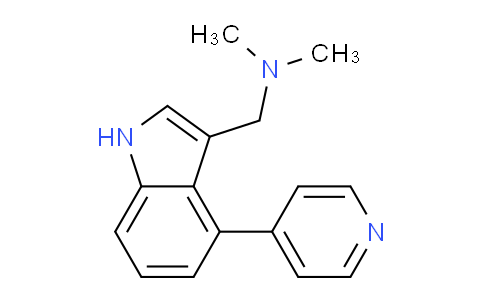 AM101819 | 1214383-10-4 | N,N-Dimethyl(4-(pyridin-4-yl)-1H-indol-3-yl)methanamine