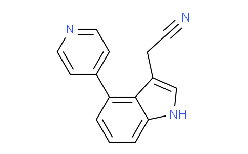 AM101840 | 1214355-61-9 | 2-(4-(Pyridin-4-yl)-1H-indol-3-yl)acetonitrile