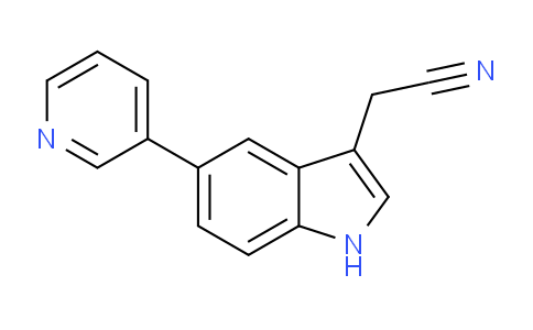 AM101842 | 1214355-71-1 | 2-(5-(Pyridin-3-yl)-1H-indol-3-yl)acetonitrile