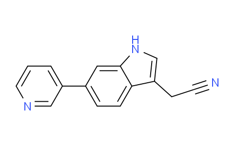 AM101843 | 1214342-35-4 | 2-(6-(Pyridin-3-yl)-1H-indol-3-yl)acetonitrile