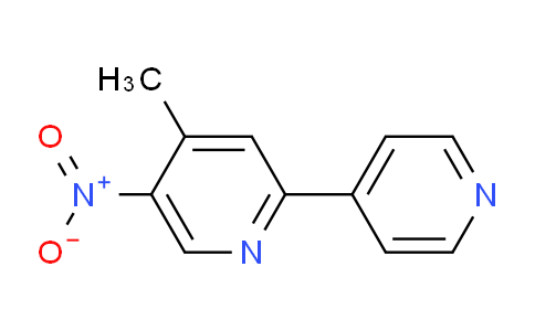 4-Methyl-5-nitro-2-(pyridin-4-yl)pyridine