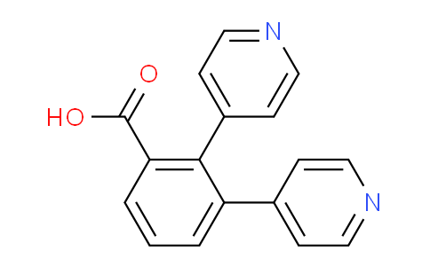 2,3-Di(pyridin-4-yl)benzoic acid