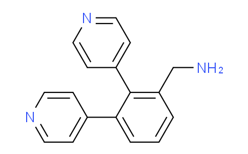 (2,3-Di(pyridin-4-yl)phenyl)methanamine