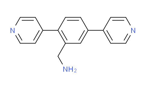 (2,5-Di(pyridin-4-yl)phenyl)methanamine