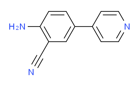 2-Amino-5-(pyridin-4-yl)benzonitrile