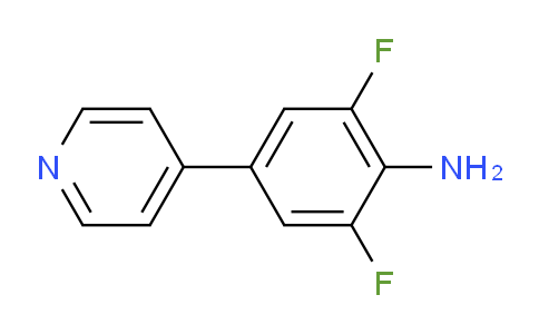 2,6-Difluoro-4-(pyridin-4-yl)benzenamine
