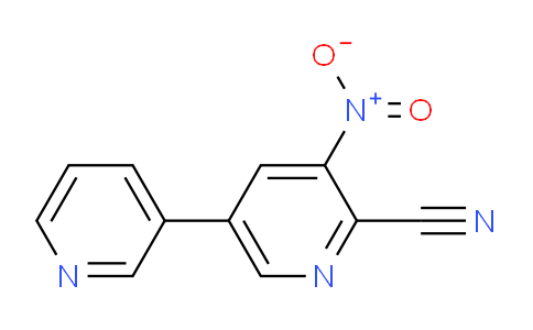 3-Nitro-5-(pyridin-3-yl)picolinonitrile