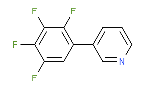 3-(2,3,4,5-Tetrafluorophenyl)pyridine