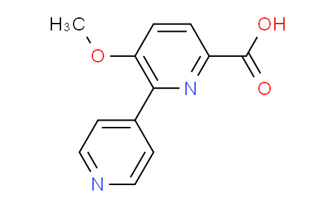 5-Methoxy-6-(pyridin-4-yl)picolinic acid
