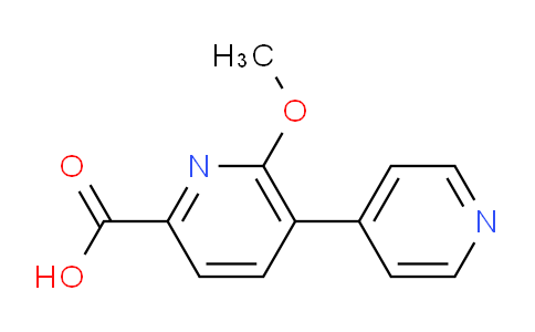 6-Methoxy-5-(pyridin-4-yl)picolinic acid