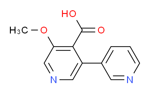 3-Methoxy-5-(pyridin-3-yl)isonicotinic acid