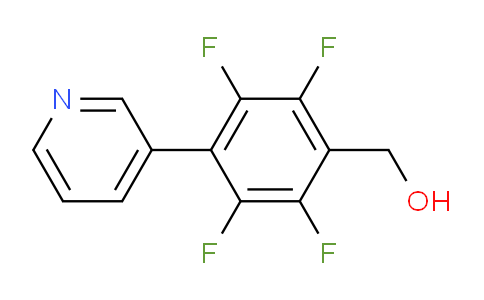(2,3,5,6-Tetrafluoro-4-(pyridin-3-yl)phenyl)methanol