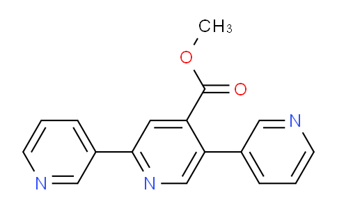 AM102315 | 1214390-39-2 | Methyl 2,5-di(pyridin-3-yl)isonicotinate