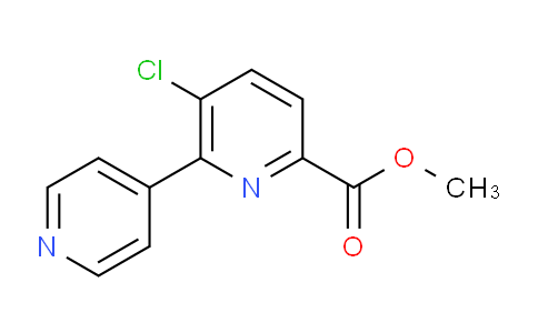 AM102327 | 1214364-71-2 | Methyl 5-chloro-6-(pyridin-4-yl)picolinate