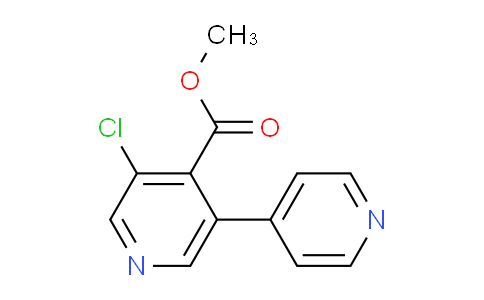 AM102337 | 1214376-35-8 | Methyl 3-chloro-5-(pyridin-4-yl)isonicotinate