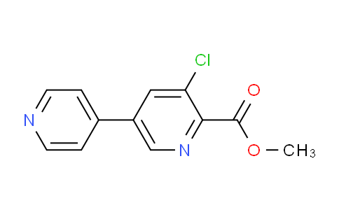 AM102344 | 1214366-62-7 | Methyl 3-chloro-5-(pyridin-4-yl)picolinate