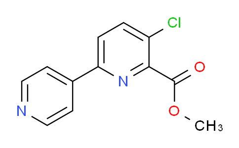 AM102348 | 1214381-64-2 | Methyl 3-chloro-6-(pyridin-4-yl)picolinate