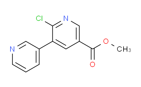 Methyl 6-chloro-5-(pyridin-3-yl)nicotinate