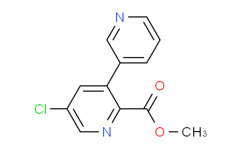 AM102351 | 1214364-87-0 | Methyl 5-chloro-3-(pyridin-3-yl)picolinate