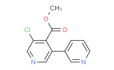 Methyl 3-chloro-5-(pyridin-3-yl)isonicotinate