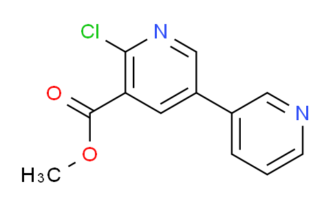 Methyl 2-chloro-5-(pyridin-3-yl)nicotinate