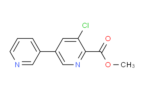 Methyl 3-chloro-5-(pyridin-3-yl)picolinate