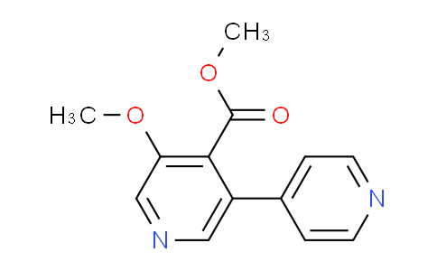 AM102360 | 1214336-20-5 | Methyl 3-methoxy-5-(pyridin-4-yl)isonicotinate