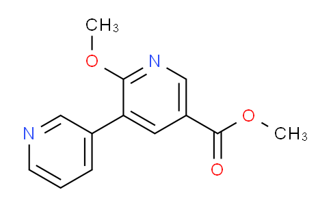 AM102363 | 1214366-90-1 | Methyl 6-methoxy-5-(pyridin-3-yl)nicotinate