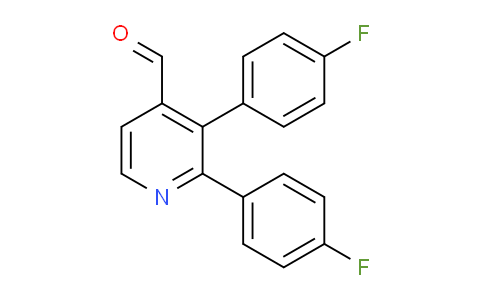 2,3-Bis(4-fluorophenyl)isonicotinaldehyde