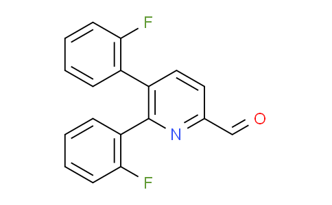 5,6-Bis(2-fluorophenyl)picolinaldehyde