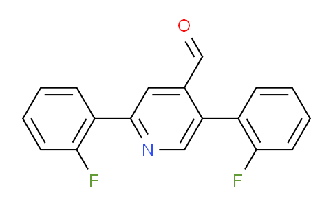 AM102402 | 1227604-56-9 | 2,5-Bis(2-fluorophenyl)isonicotinaldehyde