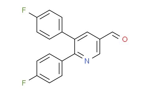 5,6-Bis(4-fluorophenyl)nicotinaldehyde