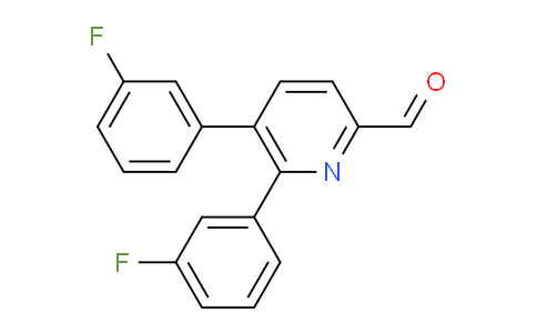 5,6-Bis(3-fluorophenyl)picolinaldehyde