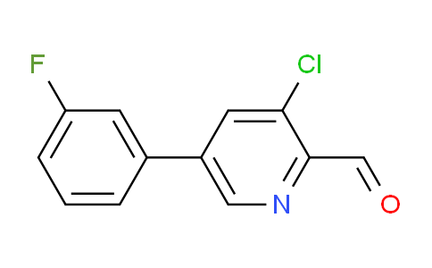AM102424 | 1227565-21-0 | 3-Chloro-5-(3-fluorophenyl)picolinaldehyde