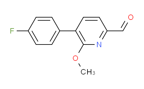 AM102446 | 1227582-26-4 | 5-(4-Fluorophenyl)-6-methoxypicolinaldehyde