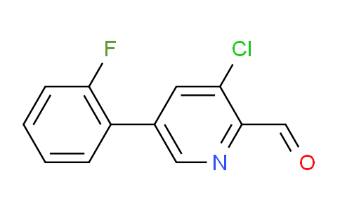 AM102459 | 1227585-72-9 | 3-Chloro-5-(2-fluorophenyl)picolinaldehyde