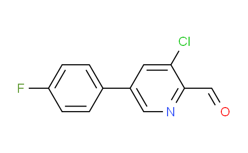 AM102460 | 1227490-03-0 | 3-Chloro-5-(4-fluorophenyl)picolinaldehyde
