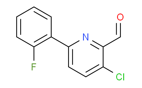 AM102463 | 1227606-41-8 | 3-Chloro-6-(2-fluorophenyl)picolinaldehyde