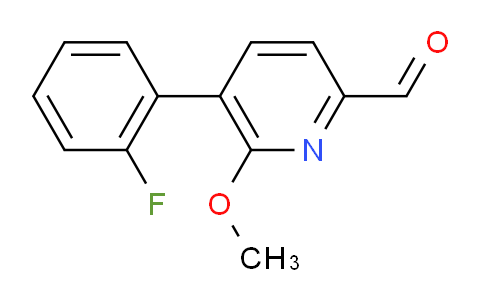 AM102475 | 1227595-93-8 | 5-(2-Fluorophenyl)-6-methoxypicolinaldehyde