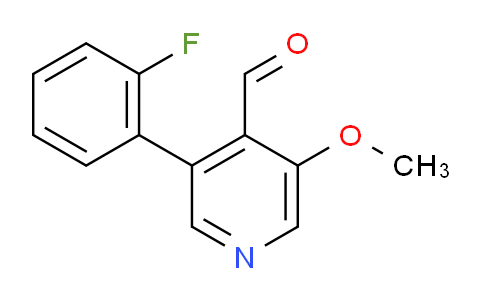 AM102476 | 1227582-23-1 | 3-(2-Fluorophenyl)-5-methoxyisonicotinaldehyde