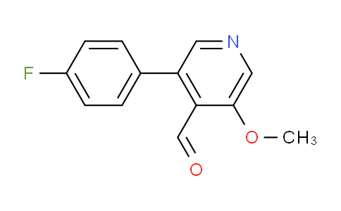AM102477 | 1227583-59-6 | 3-(4-Fluorophenyl)-5-methoxyisonicotinaldehyde