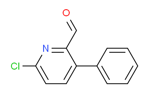 6-Chloro-3-phenylpicolinaldehyde